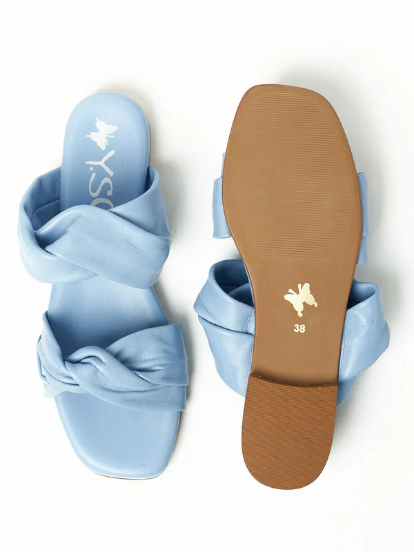 Y.so Women's Flat Slip-On Sandals – Comfortable & Stylish Everyday Footwear