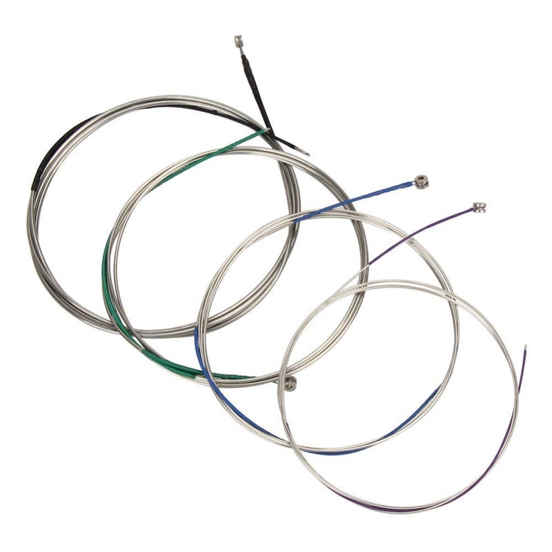 Imelod Cello strings Full Set (A-D-G-C) Universal Steel Core Nickel-Chromium Wound with Nickel-plated Ball End for 4/4 3/4 1/2 1/4 Cellos - Image 1