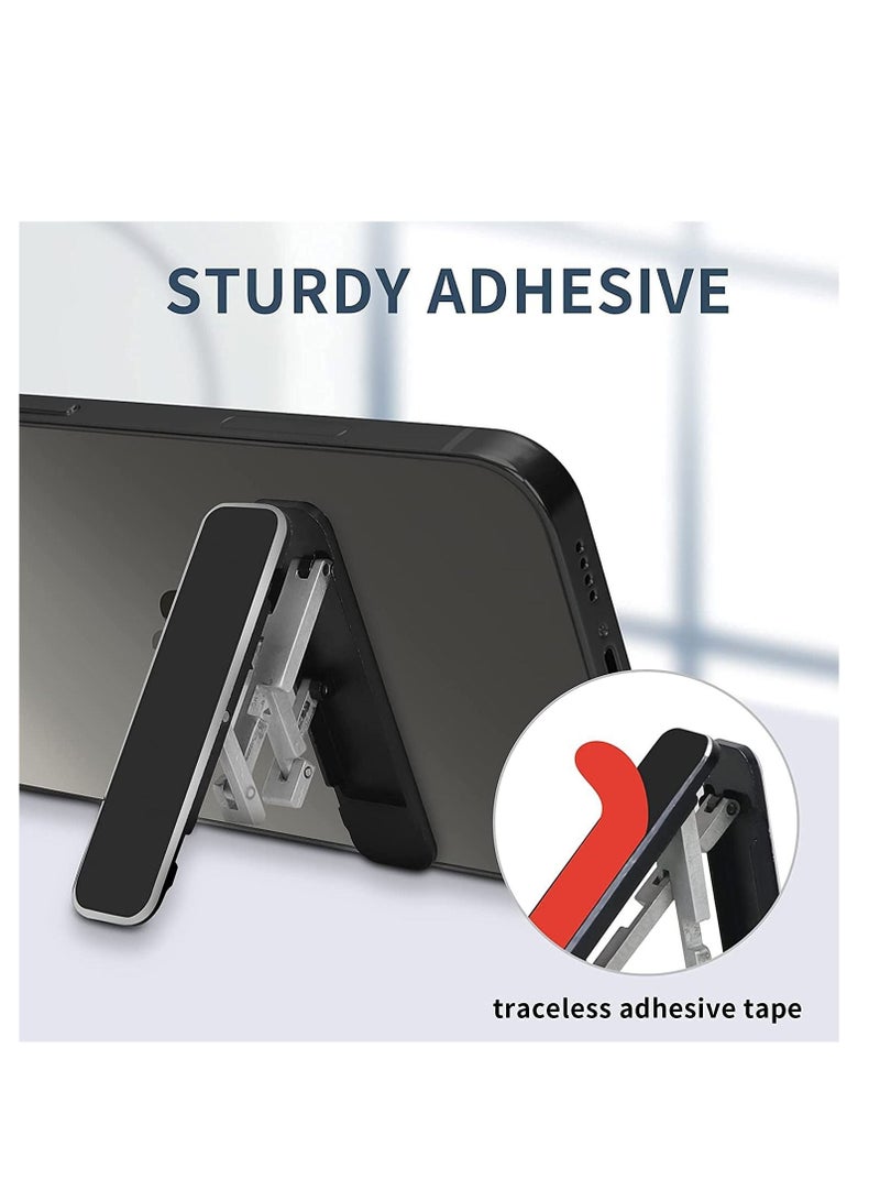 SYOSI Phone Stand Adjustable Phone Stand With Traceless Adhesive Tape, Folding Back Foldable Hidden Phone Holder, Mobile Travel Holder Compatible with All Models - Image 4