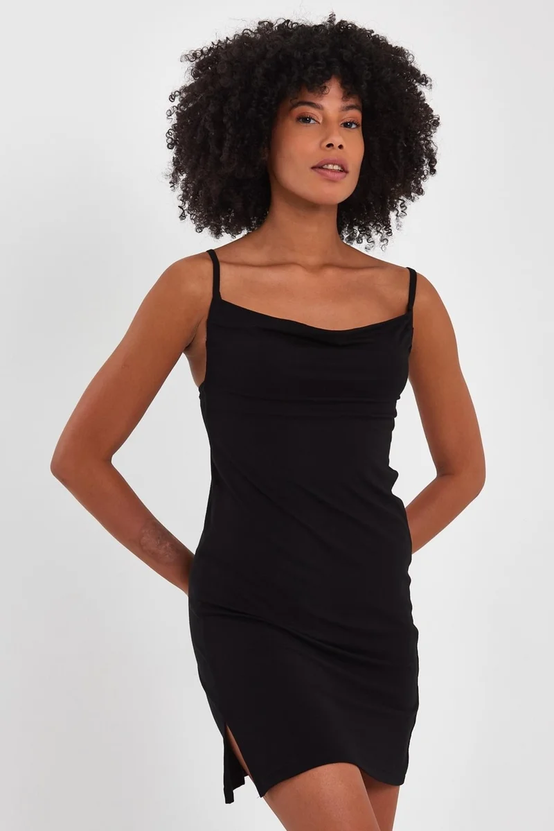 الكسندر جاردي Cowl Neck Dress