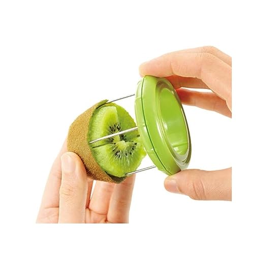 Fast Peel Any Fruit Or Soft Vegetable With Ease Kiwi Slicer Peeler Pitter Scooper Mango And Kimi Corer Kiwi Fruit Scoop Kitchern Tool_Green
