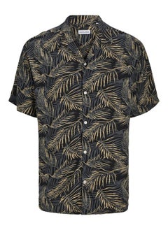 JACK & JONES Plus Size Tropical Resort Short Sleeve Relaxed Fit Shirt  - Image 5