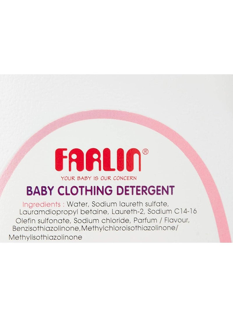FARLIN Anti Bacterial Baby Clothing Detergent 2000ml Bottle - Image 2