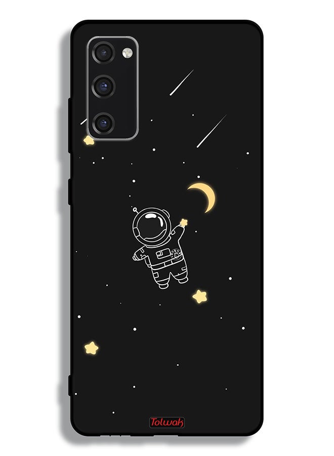 Tolwak Samsung Galaxy S20 FE Protective Case Cover Astronaut Art Clip - Image 2