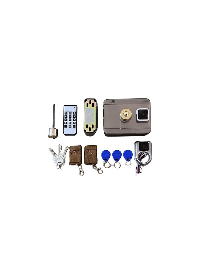 Generic - Smart Electric Lock – Keyless Door Lock with Fingerprint and Mobile App Access – Easy to Install and Use - Image 1