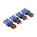 OliRC 4pcs EC5 to TPlug Style Male Female RC Connector AdapterC824 - Image 3