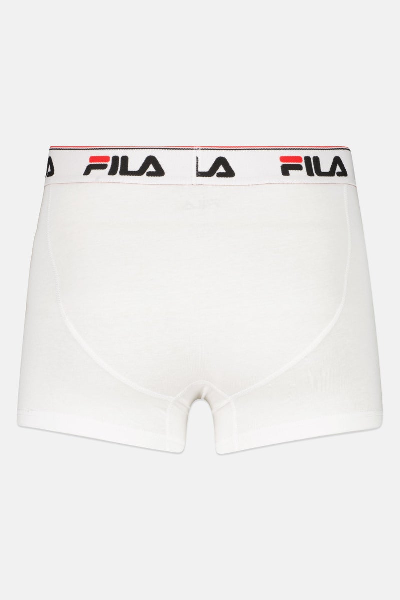 FILA Men 3 Pieces Brand Logo Low Rise Trunks, Multicolor - Image 5