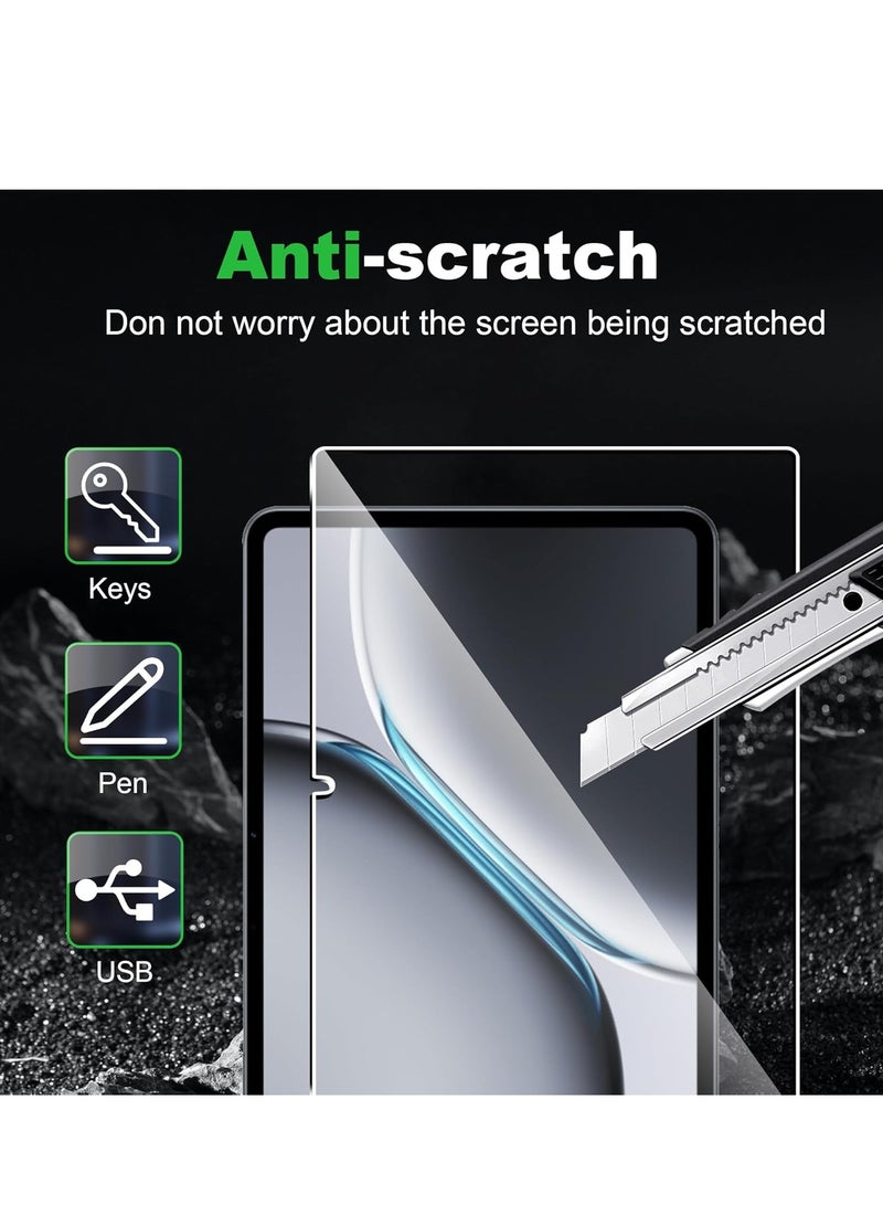 [2 Pack ] Screen Protector Designed for OnePlus Pad 2 12.1 inch, 9H Hardness, Case Friendly, Anti-Fingerprint, Anti-Scratch, Tempered Glass Compatible with Oneplus pad 2 12.1" - Image 4