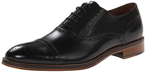 Johnston & Murphy Men's Conard Cap Toe Oxford,Black,13 M US - Image 1