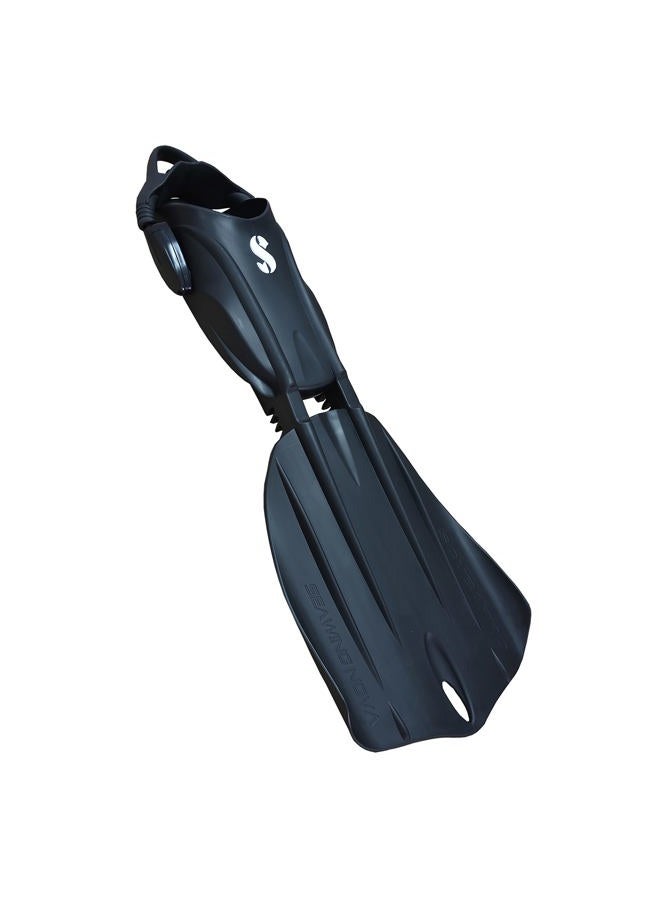 Scubapro زعنفة سكوبر برو للجنسين سيوينغ نوفا، سوداء، م - Image 1