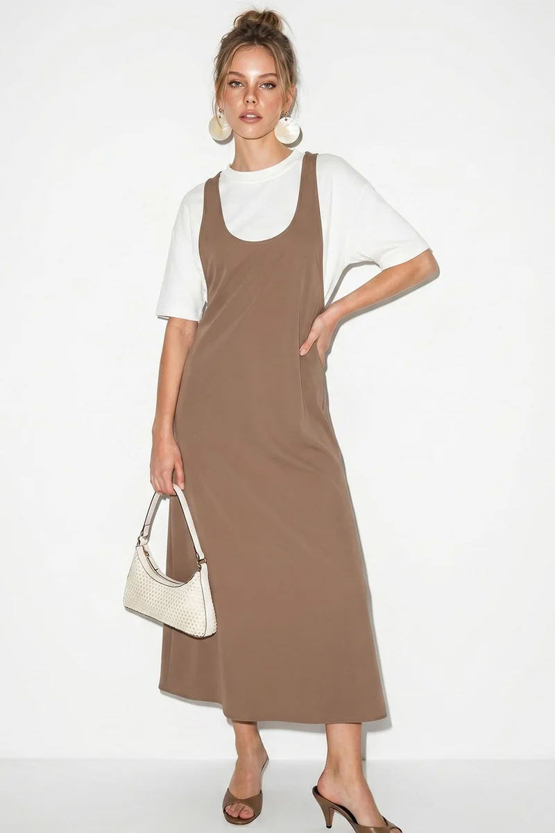 بيانكو لوتشي LUCCI Women's Midi Dress