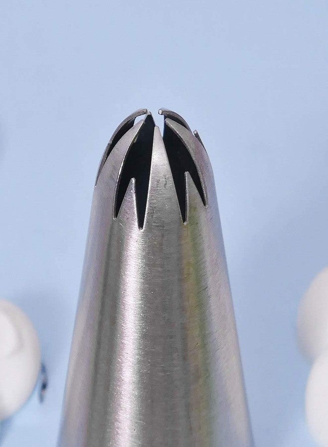 NF 2F Nozzle DIY Cream Rose Flower Piping Nozzles /Stainless Steel Cupcake Pastry Tips Nozzle for Cake Decoration (2F) - Image 3