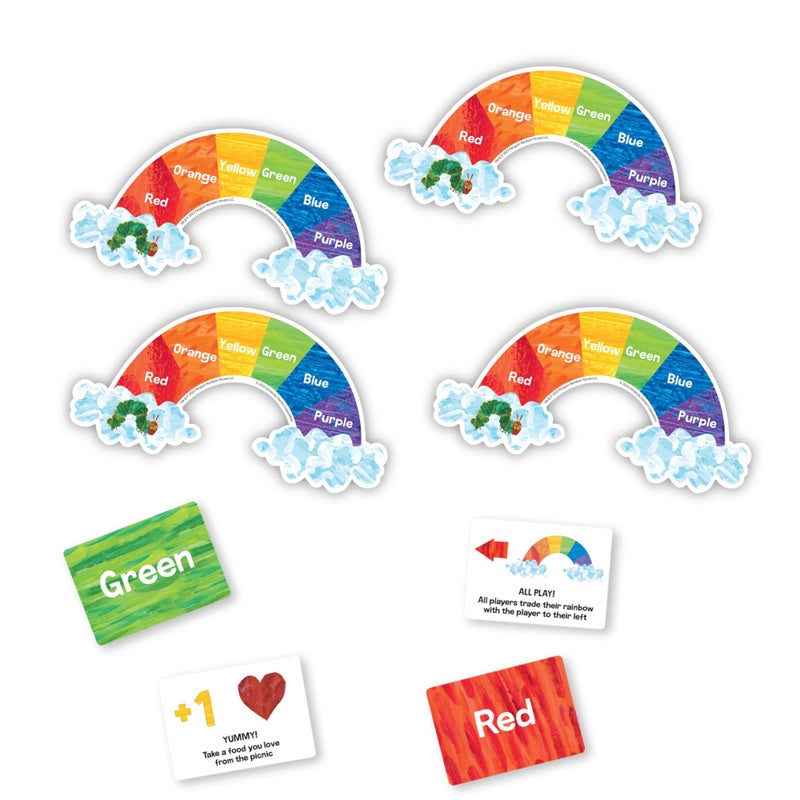 Briarpatch | The Very Hungry Caterpillar Rainbow Picnic Game  Ages 3+ - Image 3