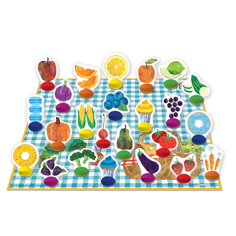 Briarpatch | The Very Hungry Caterpillar Rainbow Picnic Game  Ages 3+ - Image 2