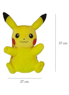 Pokemon 35cm Pikachu Plush Backpack, Black  - Image 4
