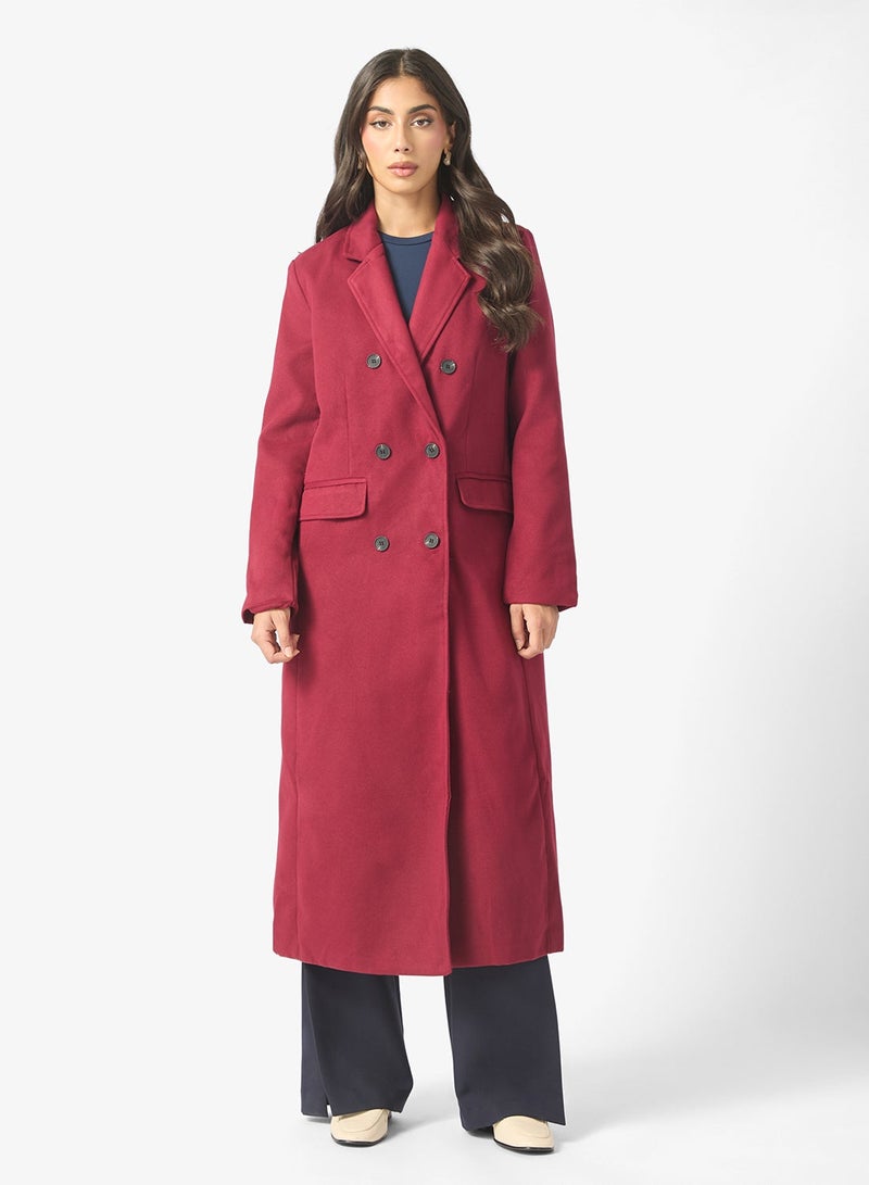ELLA Longline Trench Coar - Image 2