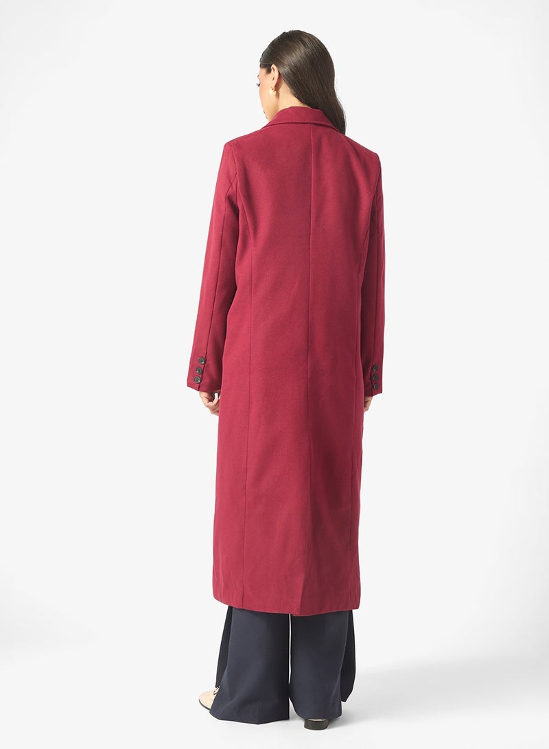ELLA Longline Trench Coar - Image 3