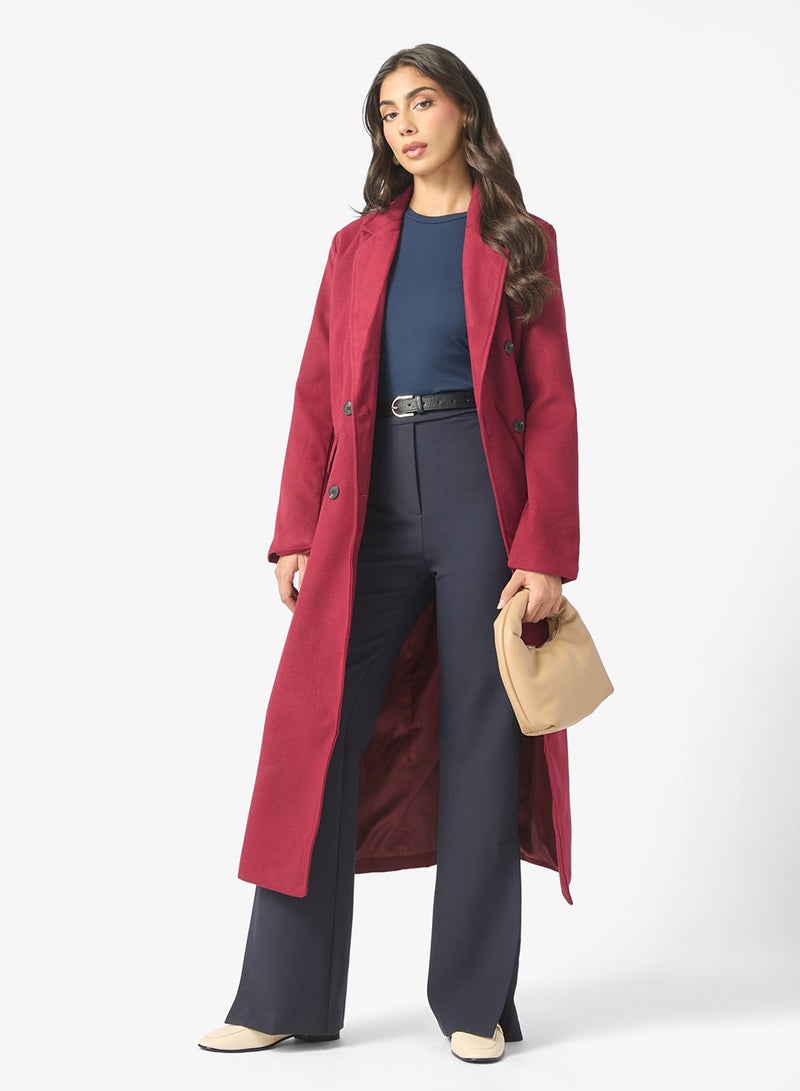 ELLA Longline Trench Coar - Image 4