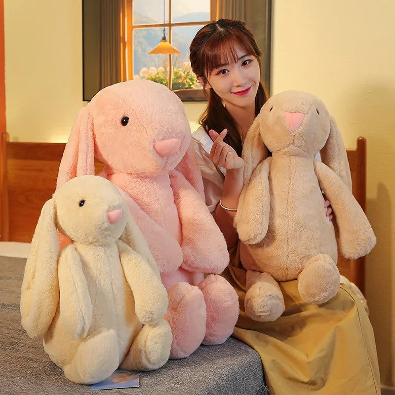 Y&D IZE 30CM Cute Soft Stuffed Animal Rabbit Plushie – Long Ear Easter Bunny Plush Toy for Kids, Huggable Peluches Rabbit Gift - Image 5