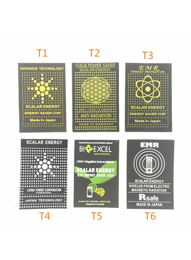 EMF Energy Anti Radiation Sticker High Energy Radiation Protection Phone Sticker-Color:T2 - Image 3