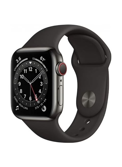 Bluetooth Full Touch Call Smartwatch With Replaceable Strap Black