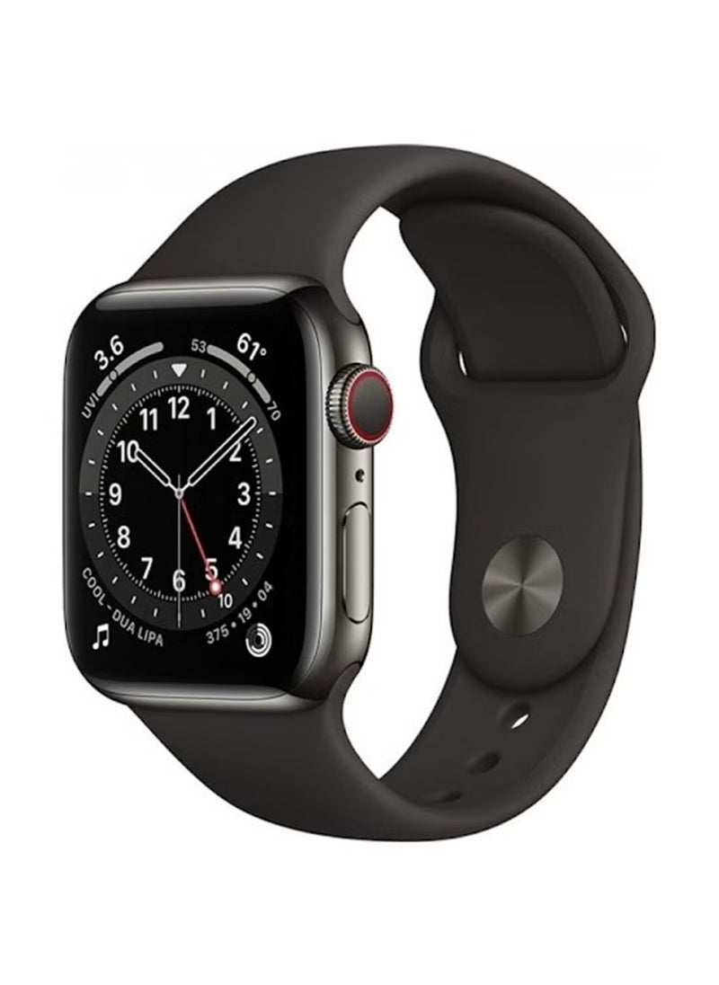 T500 - Bluetooth Full Touch Call Smartwatch With Replaceable Strap Black - Image 1