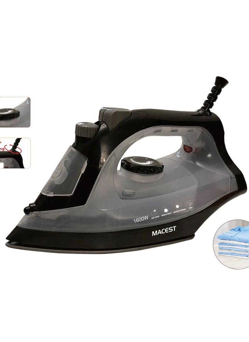MACEST Steam iron 1600 watts 