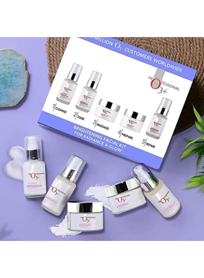 O3+ Brightening Facial Kit for Tan-Pigmented Skin Radiance & Shine - Suitable for All Skin Types - Image 2