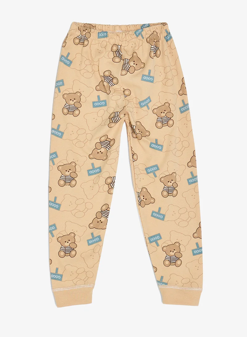 بنياتا بيجامة بأكمام طويلة