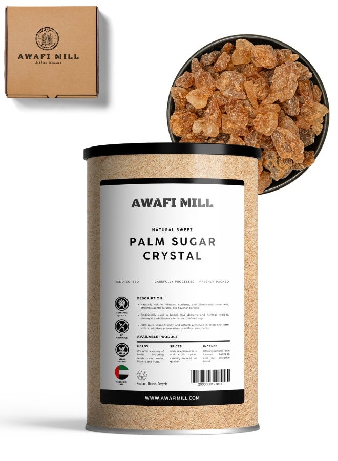 Awafi Mill Premium Palm Sugar Crystals Natural Sweetness for Your Culinary Creations - Image 1