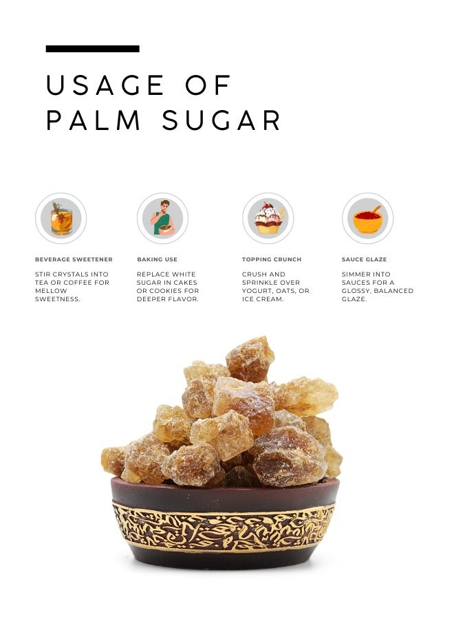 Awafi Mill Premium Palm Sugar Crystals Natural Sweetness for Your Culinary Creations - Image 4