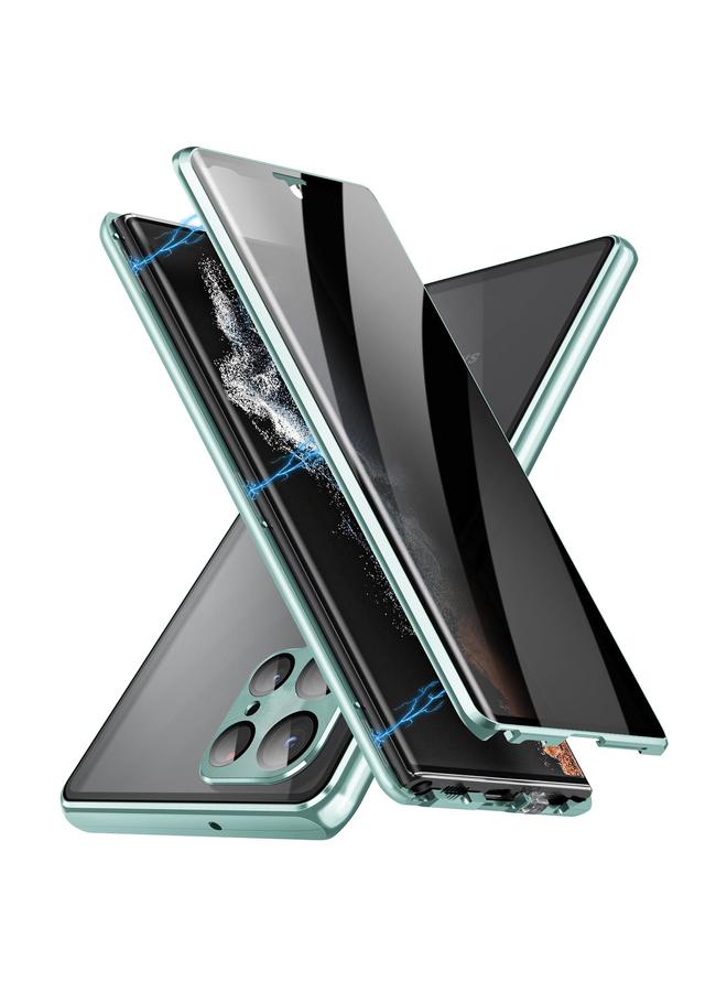 erorex Case For Samsung Galaxy S25 Ultra 5G Privacy Full Cover Magnetic Metal Tempered Glass Phone Case - Image 1