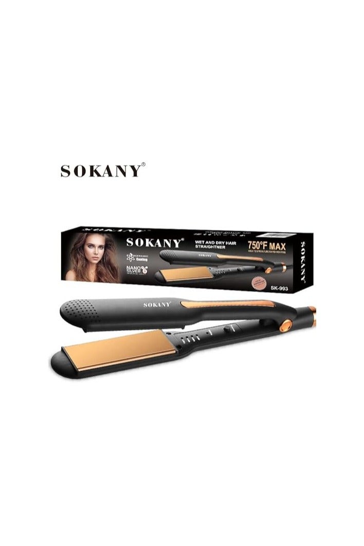 سوكاني مكواة فرد الشعر الاحترافية SK-993 - Image 2