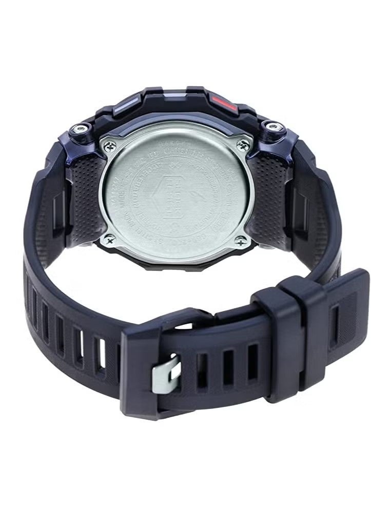 G-SHOCK ساعة يد رقمية للرجال بقرص أسود وحزام من الراتنج GBD-200-1DR - Image 5