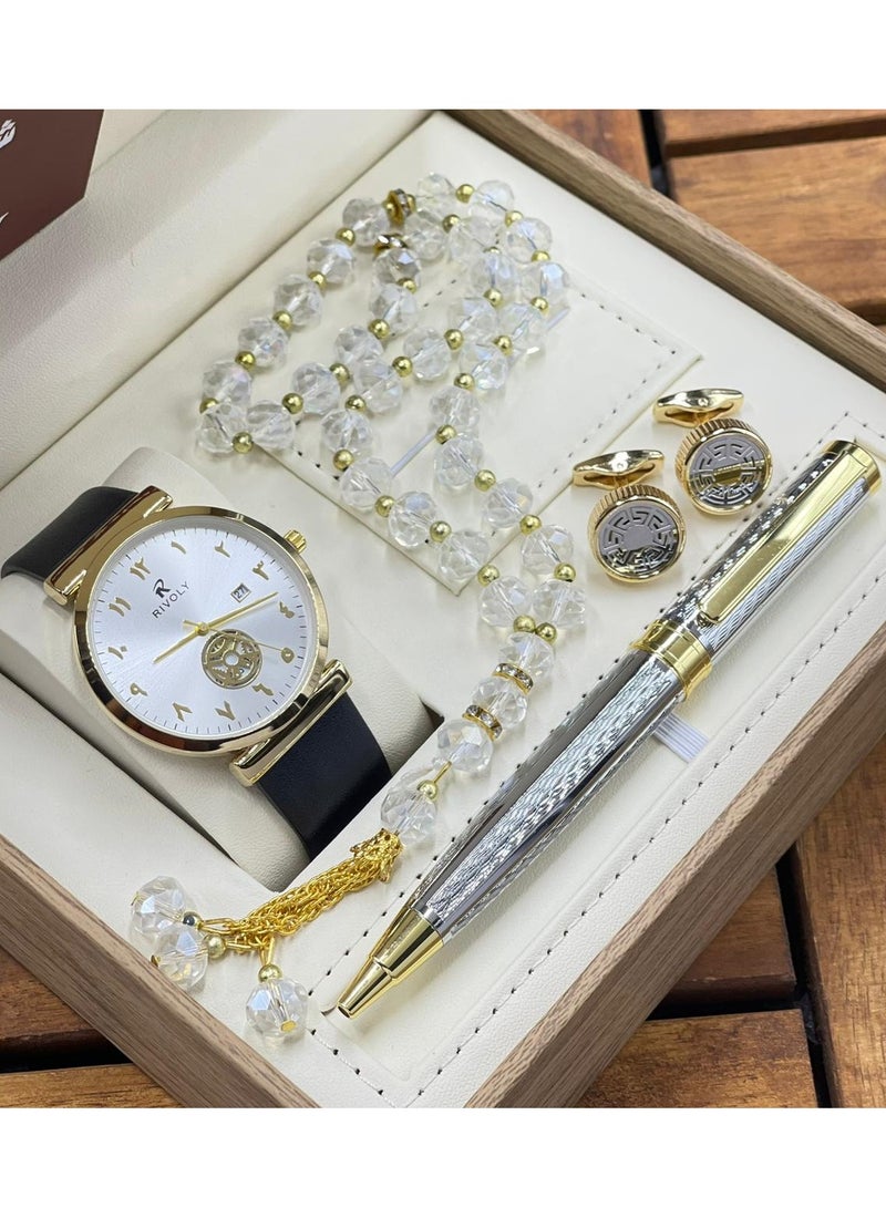 Rivoly A men's watch set consisting of four pieces