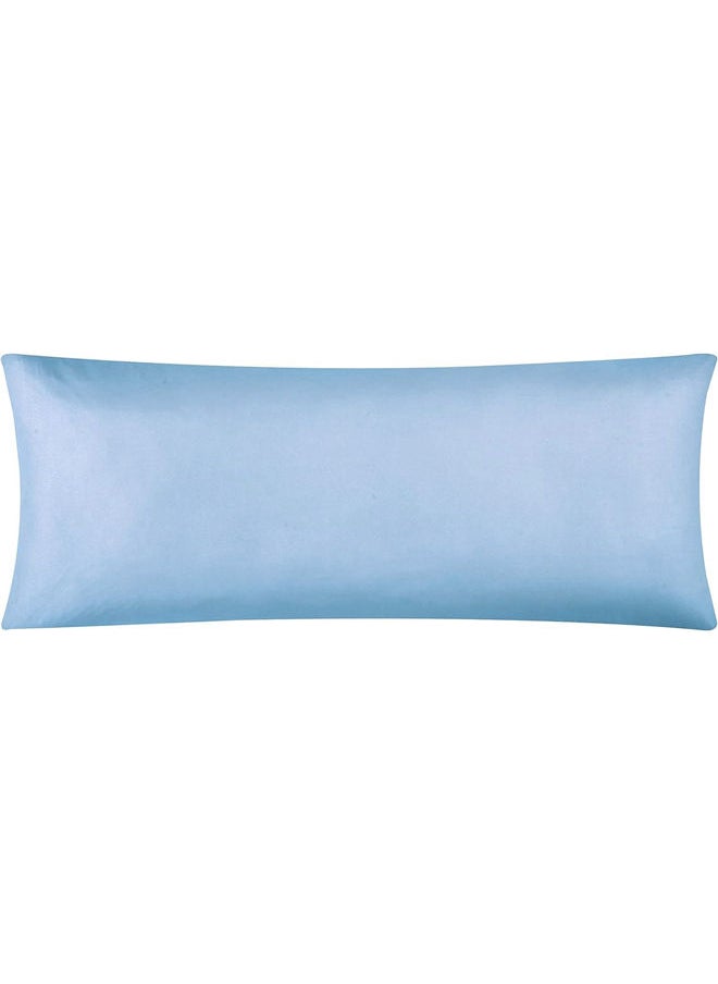 SIGNOOLA - Signoola Basics Lightweight Super Soft Easy Care Microfiber Zipper Pillow cases, Pack of 1 Piece, 50 x 170 cm, Aqua color, Pillows Not Included. - Image 1