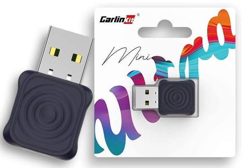 CarlinKit Mini Ultra Wireless CarPlay & Android Auto Adapter – 2-in-1 Plug & Play Wired to Wireless Converter, Stable Connection, Easy to Hide, Works with USB-A/Type-C Port, Retains Original Controls & Audio – Ultra Series - Image 1