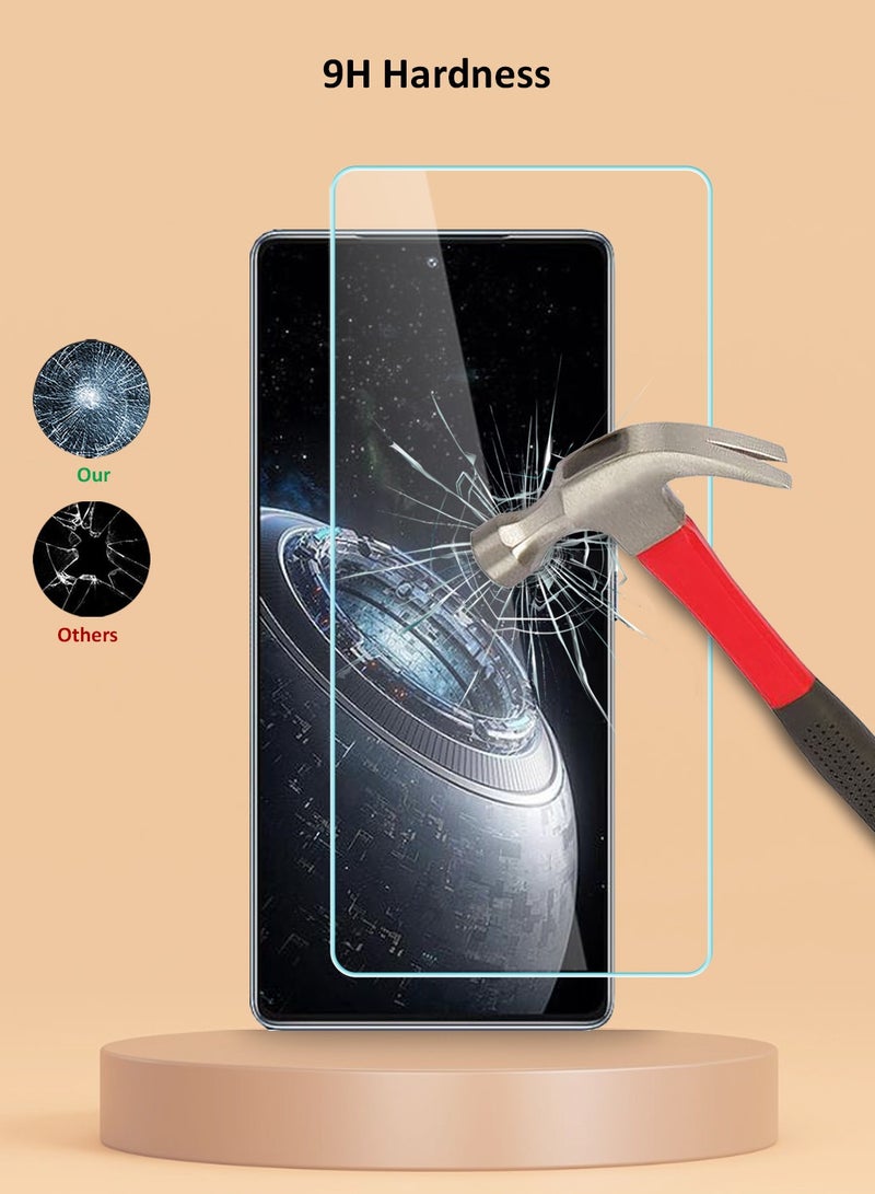 Techie حماية شاشة زجاجية مصفحة HD لهاتف Infinix GT 20 Pro 5G 2024 - مضادة للانعكاس مضادة للبقع 9H صلابة 0.33 مم حواف مدورة تركيب سهل - Image 3