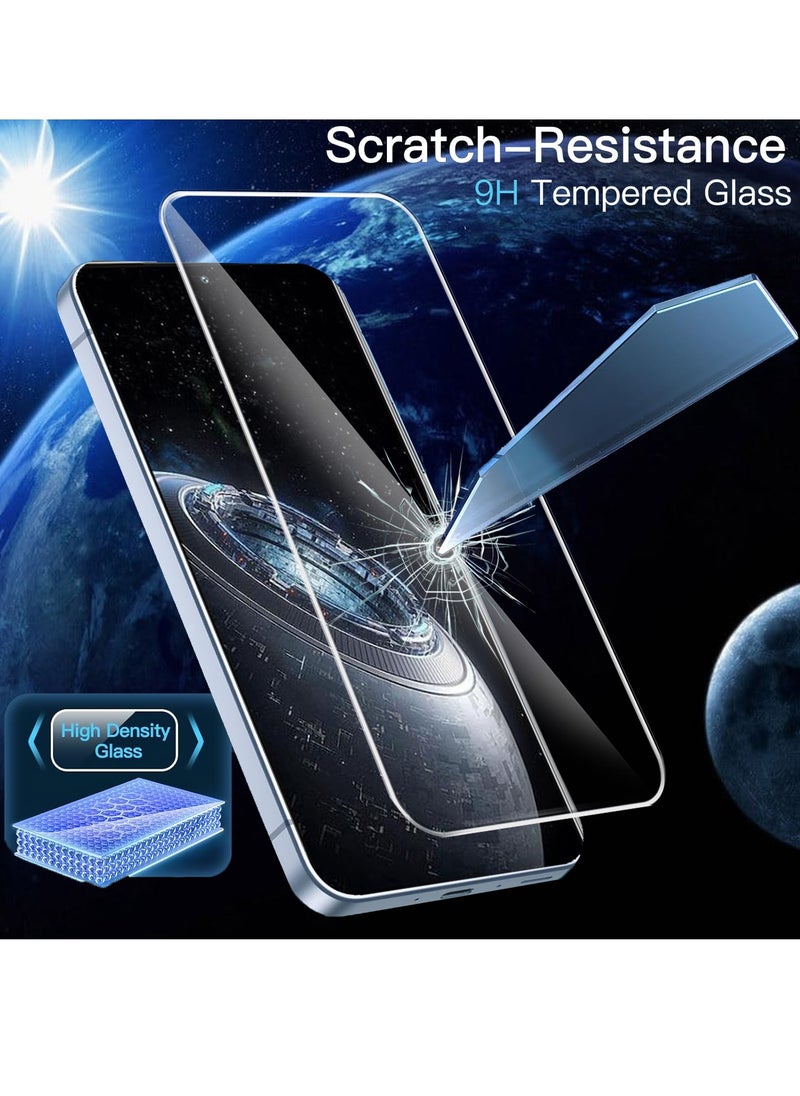 Techie HD Tempered Glass Screen Protector for Infinix GT 20 Pro 5G 2024 - Anti Reflection Anti Bubbles 9H Hardness 0.33 mm Rounded Edges Easy Installation  - Image 4