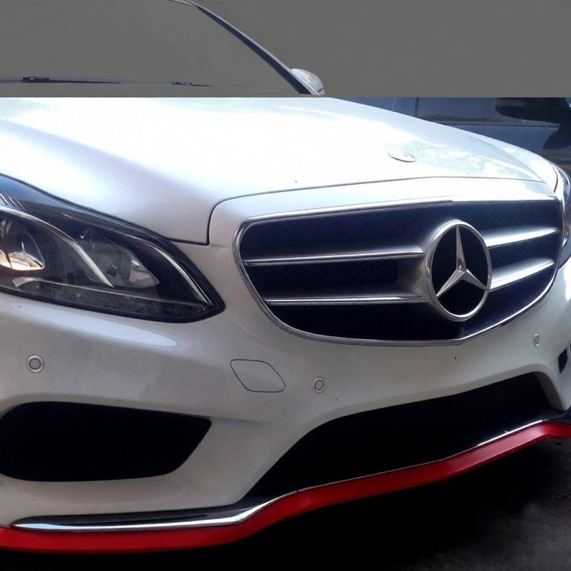 Car Bumper Lip: 1 Pcs Blue TPVC Ultra Light Weight - Flexible Bendable Universal Fitment for Most Car Front Rear Bumper, Side Skirt, Tail Fins - Image 5
