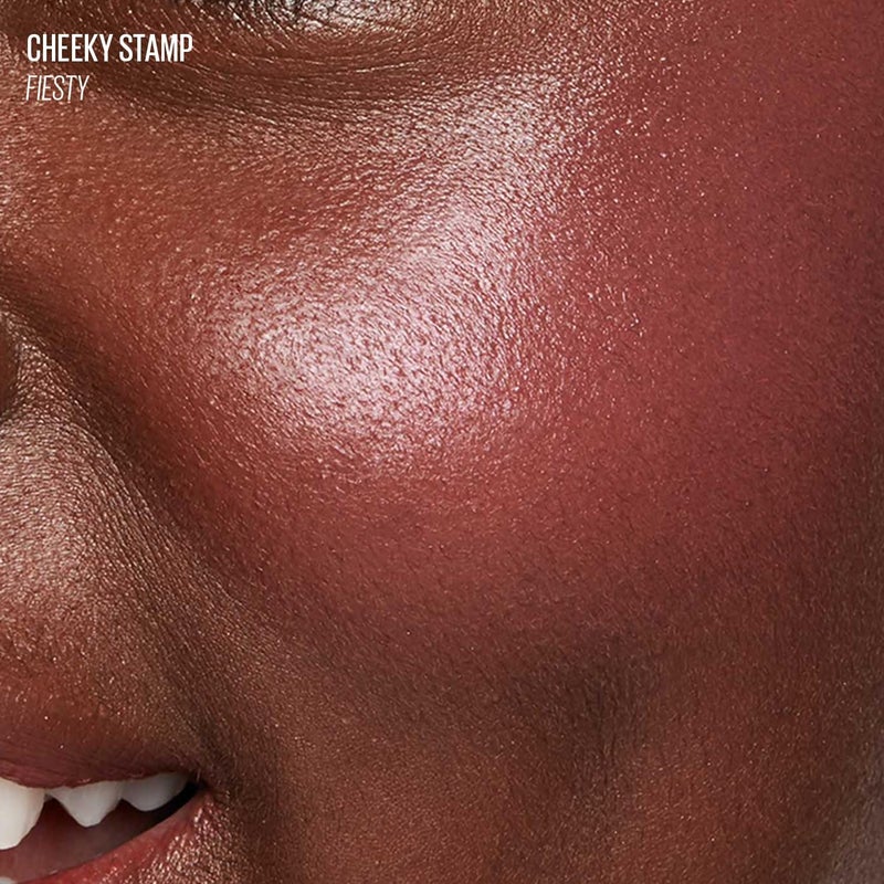 KAJA Cheeky Stamp Blush – Feisty - Heart-Shaped Cushion Blusher with Buildable Color, Lightweight & Blendable Formula, Travel-Friendly K-Beauty Design, 5 g - Image 4