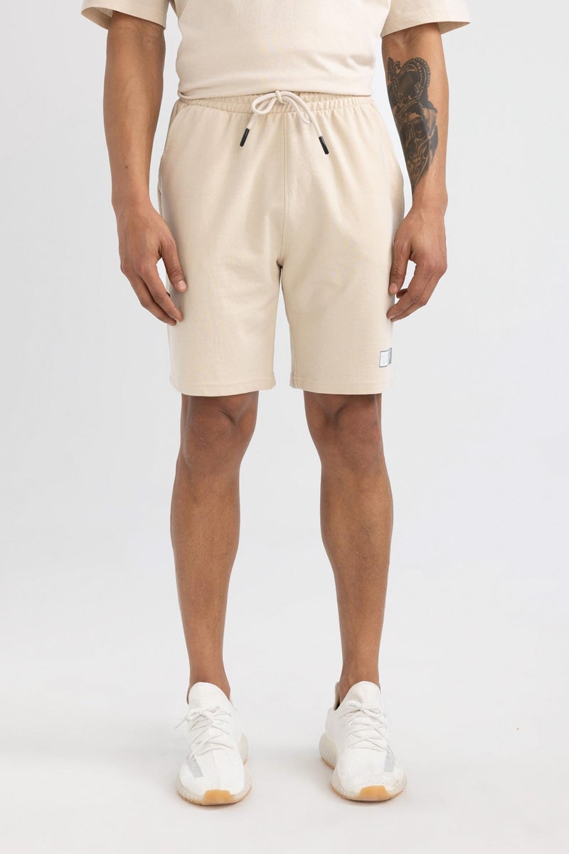 DeFacto Man DeFactoFit Slim Fit Short Leg Sweatshirt Fabric Shorts - Image 3