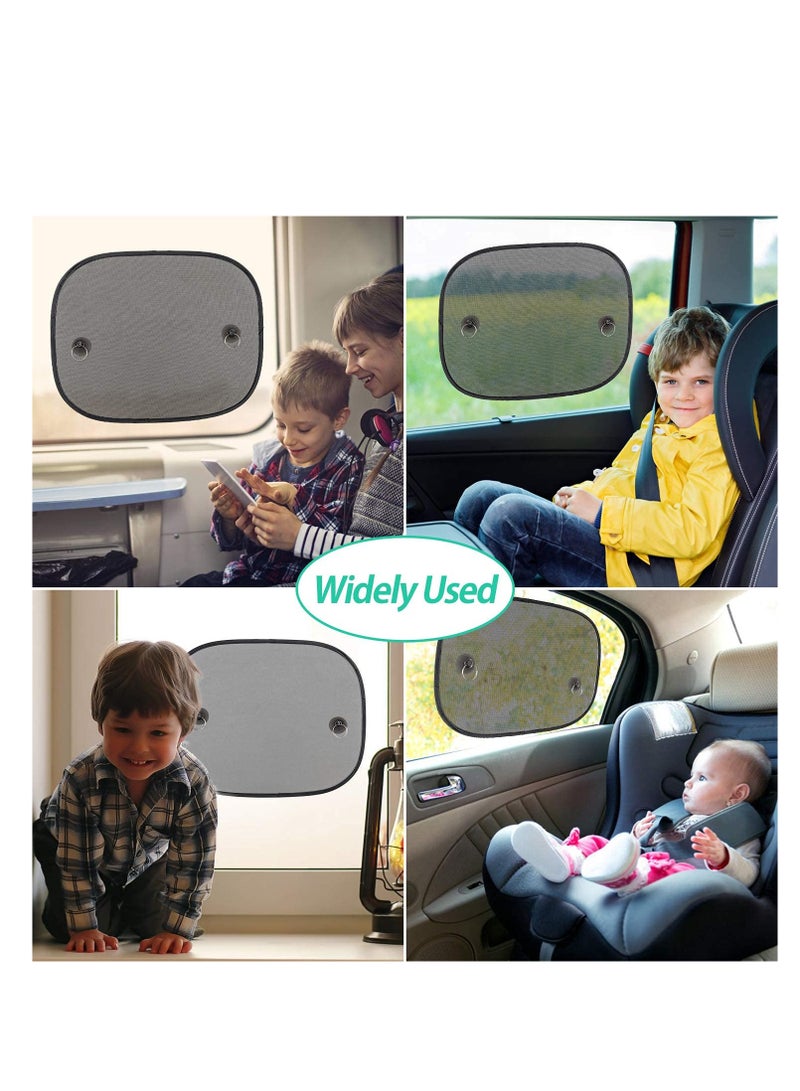 Car Window Shades for Baby, Car Sun Shades for Side and Rear Window, Car Visor Side Window Sun Shade Cover Blocking UV Rays, Best for Baby, Kids and Pets Protection - Image 4