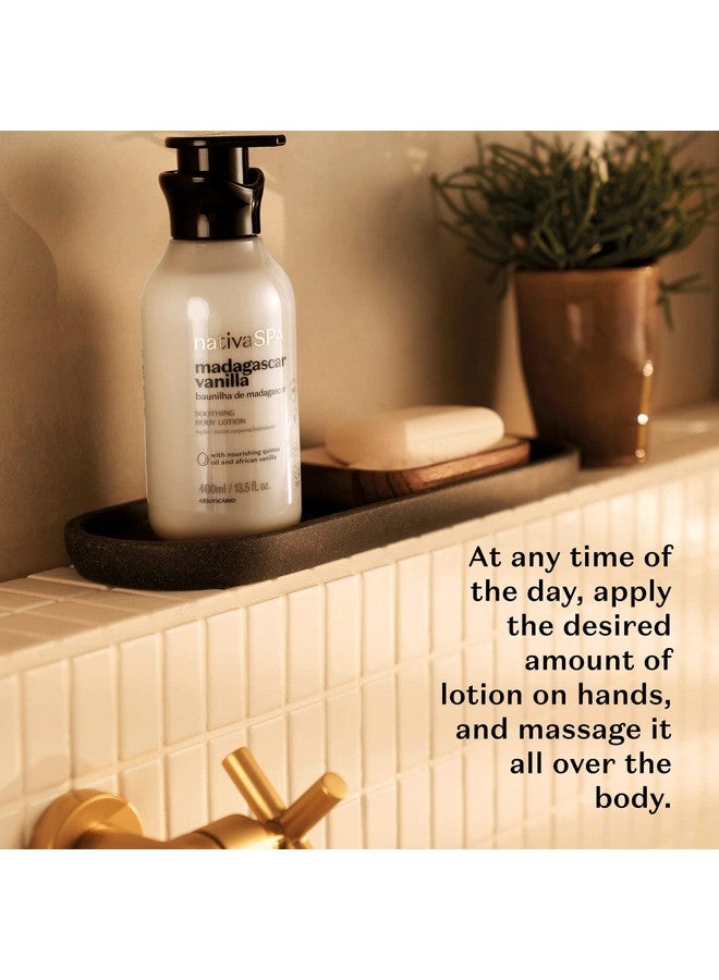 NATIVA SPA O BOTICÁRIO Nativa Spa By O Boticário, Madagascar Vanilla Moisturizing Body Lotion, Fragranced Skin Moisturizer With Purified Quinoa Drops, 13.5 Ounce - Image 5