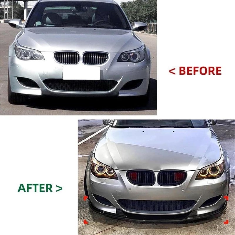Vuzmode Car Front Spoiler for BMW 5 Series E60 E61 M5 - Image 3