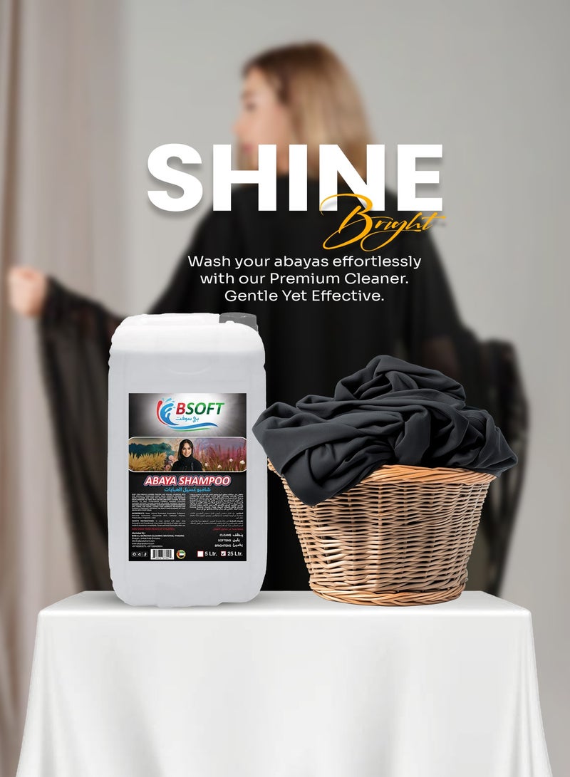 BSOFT Abaya Shampoo Fresh With Oud scent 25 Liters - The Ultimate Abaya Care Solution! - Image 2