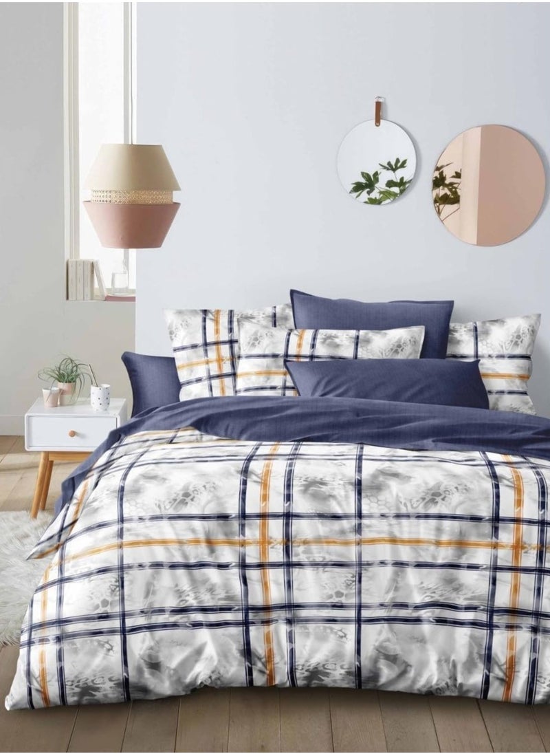 QBED King Bed Sheet Set 100% Cotton 240 * 250cm 