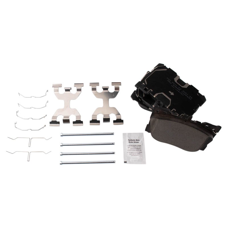 TRQ Ceramic Front Brake Pads Compatible with 20172018 MercedesBenz C43 AMG 20162018 GLC300 GLC43 AMG