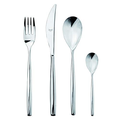 MEPRA CUTLERY SET 24 PCS STIRIA Set-24 Piece, Silver - Image 5