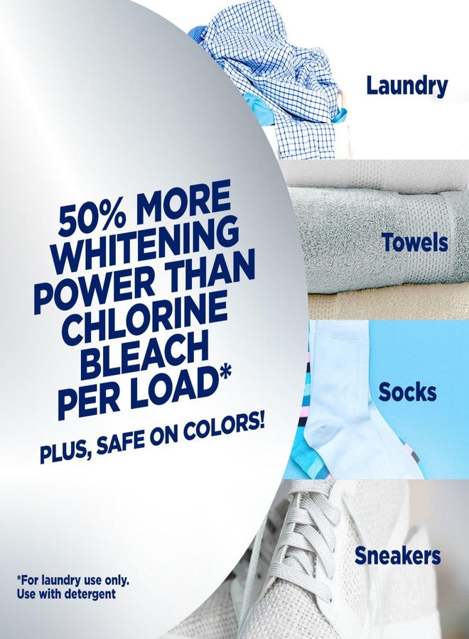 OxiClean Triple Action White Revive Laundry Whitener and Stain Remover Powder, Use with Detergent, Whitens and Brightens Clothes, Removes Tough Stains, Color Safe, Chlorine Free, 4 lbs - Image 5